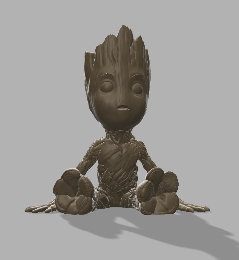 3D Prints: Groot Planter | 3D Prints: A New Dimension